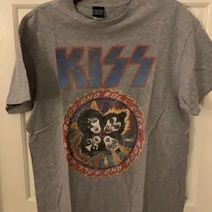 KISS Rock And Roll Over T-shirt. L